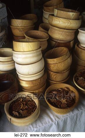 Woden Bowls Tewkesbury Medieval Festival UK View Large Photo Image Stock Image - Woden Bowls Tewkesbury Medieval Festival UK. Fotosearch