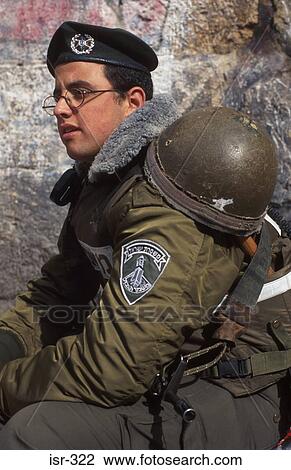 Young Conscript in Combat Fatigues Jerusalem Israel View Large Photo Image Stock Image - Young Conscript in Combat Fatigues Jerusalem Israel. Fotosearch