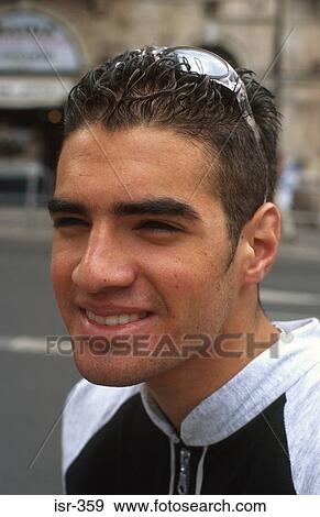 Young Jewish Man wearing Yarmulke Israel View Large Photo Image Stock Photo - Young Jewish Man wearing Yarmulke Israel. Fotosearch