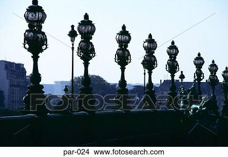 Picture - Alexander III Bridge Paris France. Fotosearch