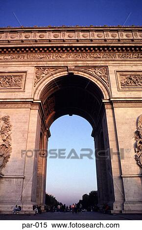 Stock Photography - Arc de Triomphe Paris France. Fotosearch