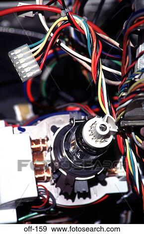 Stock Photo - Back of Cathode Ray Tube. Fotosearch