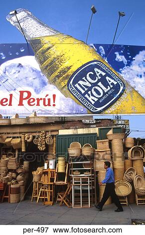 Basket Stall Lima Peru View Large Photo Image Stock Photo - Basket Stall Lima Peru. Fotosearch