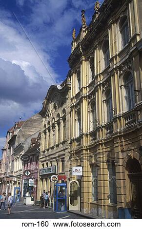 Buildings along the Strada Repupublicii Romania View Large Photo Image Stock Image - Buildings along the Strada Repupublicii Romania. Fotosearch