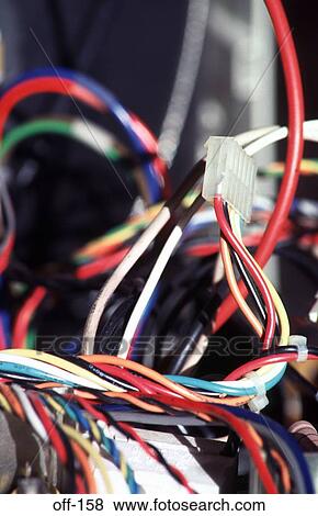 Bundles of Coloured Wires from a Circuit Board View Large Photo Image Stock Photo - Bundles of Coloured Wires from a Circuit Board. Fotosearch