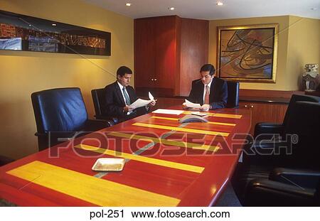 Stock Image - Business Meeting Peru. Fotosearch