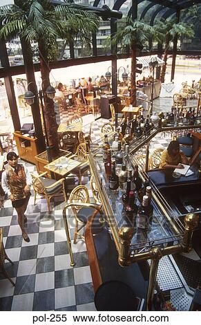 Stock Photography - Cafe Viewed from Above Peru. Fotosearch