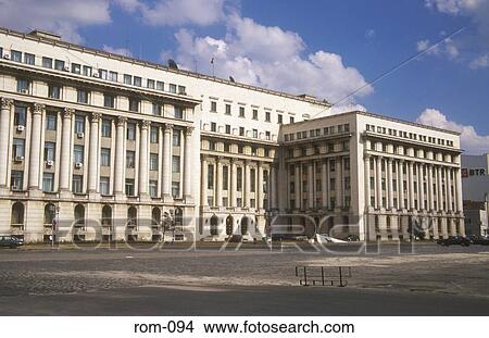 Central Committee Building Romania View Large Photo Image Picture - Central Committee Building Romania. Fotosearch