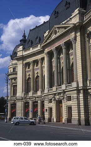 Central University Library Romania View Large Photo Image Stock Photo - Central University Library Romania. Fotosearch