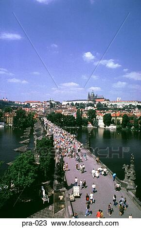 Charles Bridge and Prague Castle Czech Republic View Large Photo Image Stock Image - Charles Bridge and Prague Castle Czech Republic. Fotosearch