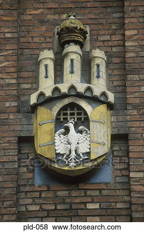 Coat of Arms Krakow Poland View Large Photo Image Stock Photo - Coat of Arms Krakow Poland. Fotosearch