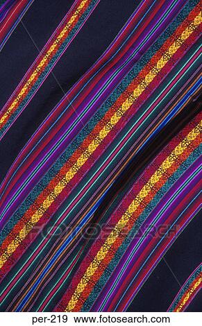 Colourful Peruvian Textile View Large Photo Image Stock Photo - Colourful Peruvian Textile. Fotosearch