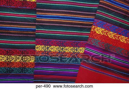 Colourful Peruvian Textiles View Large Photo Image Stock Image - Colourful Peruvian Textiles. Fotosearch