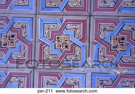Colourful Peruvian Tiles View Large Photo Image Stock Image - Colourful Peruvian Tiles. Fotosearch