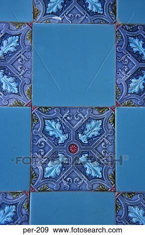 Colourful Tiles View Large Photo Image Stock Photo - Colourful Tiles. Fotosearch