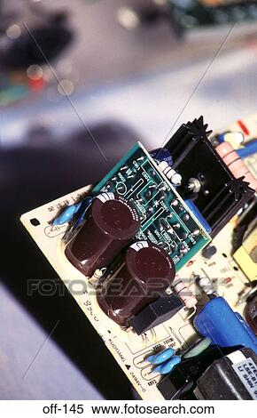 Components on a Circuit Board View Large Photo Image Stock Photography - Components on a Circuit Board. Fotosearch