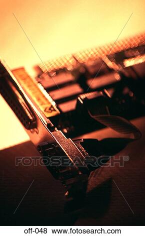 Computer Input-Output Card View Large Photo Image Stock Photo - Computer Input-Output Card. Fotosearch