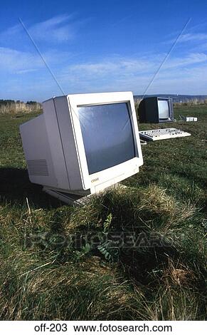 Computer Monitor on Grass View Large Photo Image Stock Image - Computer Monitor on Grass. Fotosearch