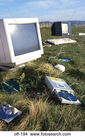 Computer on Grass View Large Photo Image Picture - Computer on Grass. Fotosearch