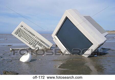Computer Part Buried in Sand View Large Photo Image Stock Image - Computer Part Buried in Sand. Fotosearch