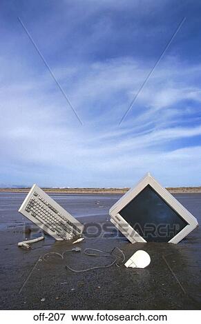 Computer Part Buried in Sand View Large Photo Image Stock Photo - Computer Part Buried in Sand. Fotosearch