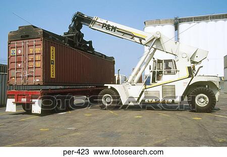Container Transporter Lima Peru View Large Photo Image Stock Image - Container Transporter Lima Peru. Fotosearch