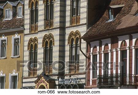 Contrasting Architecture Piata Sfatuli Brasov Romania View Large Photo Image Stock Photograph - Contrasting Architecture Piata Sfatuli Brasov Romania. Fotosearch