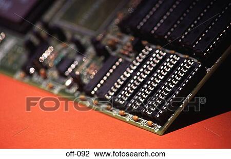 Corner of a Computer Motherboard showing Chips View Large Photo Image Stock Image - Corner of a Computer Motherboard showing Chips. Fotosearch