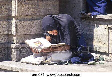 Crouched Old Woman Reading a Book Bucharest Romania View Large Photo Image Stock Image - Crouched Old Woman Reading a Book Bucharest Romania. Fotosearch