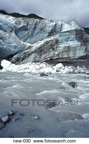 End of Fox Glacier New Zealand View Large Photo Image Stock Image - End of Fox Glacier New Zealand. Fotosearch