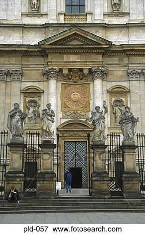 Stock Photo - Facade of the Church of St Peter and St Paul Krakow Poland. Fotosearch