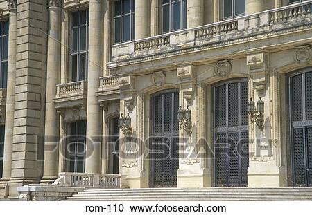 Facade of the Parliament Palace Bucharest Romania View Large Photo Image Stock Image - Facade of the Parliament Palace Bucharest Romania. Fotosearch