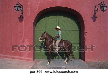 Farmer on Horseback Tacama Vinyard Ica Peru View Large Photo Image Stock Photograph - Farmer on Horseback Tacama Vinyard Ica Peru. Fotosearch