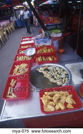 Stock Photography - Food Stall Little India Kuala Lumpur Malaysia. Fotosearch