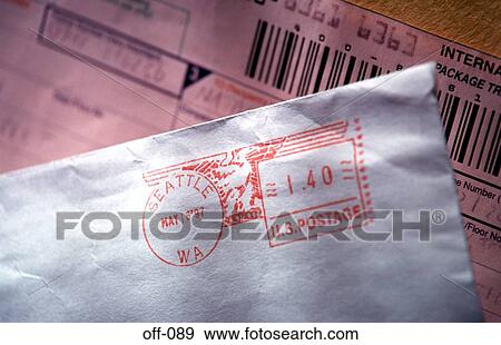 Franked Post from the United States View Large Photo Image Stock Photo - Franked Post from the United States. Fotosearch