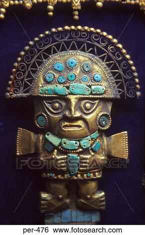 Gold Figure of Inca Warrior Gold Museum Lima Peru View Large Photo Image Stock Photograph - Gold Figure of Inca Warrior Gold Museum Lima Peru. Fotosearch