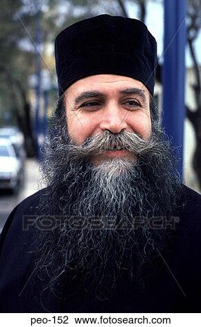 Greek Orthodox Priest View Large Photo Image Stock Image - Greek Orthodox Priest. Fotosearch