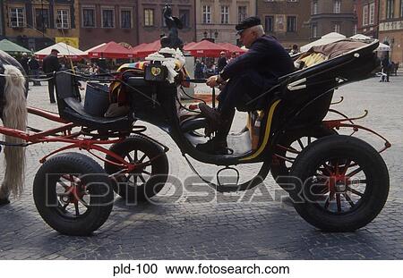 Horse and Carriage Market Square Warsaw Old Town Poland View Large Photo Image Stock Image - Horse and Carriage Market Square Warsaw Old Town Poland. Fotosearch
