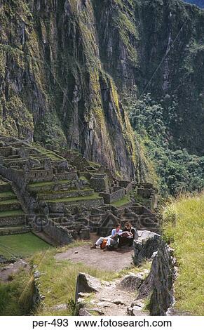 Inca Ruin of at Machu Picchu Peru View Large Photo Image Stock Image - Inca Ruin of at Machu Picchu Peru. Fotosearch