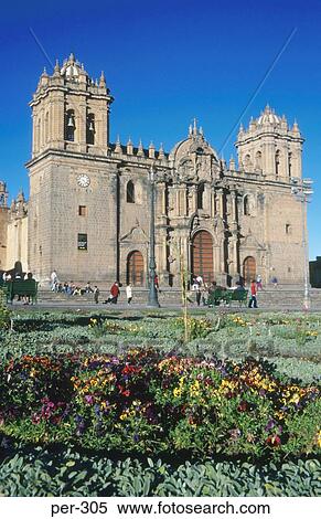 La Catedral Cuzco Peru View Large Photo Image Stock Photography - La Catedral Cuzco Peru. Fotosearch