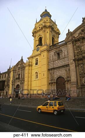 La Catedral Lima Peru View Large Photo Image Stock Image - La Catedral Lima Peru. Fotosearch
