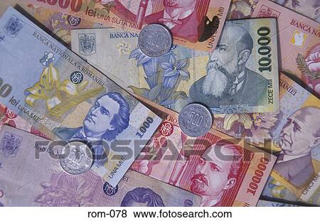 Stock Photo - Lei Romanian Currency Romania. Fotosearch