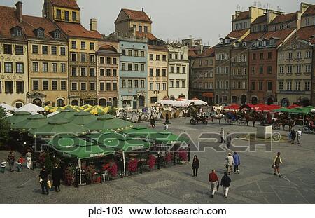 Market Square Warsaw Old Town Poland View Large Photo Image Stock Image - Market Square Warsaw Old Town Poland. Fotosearch