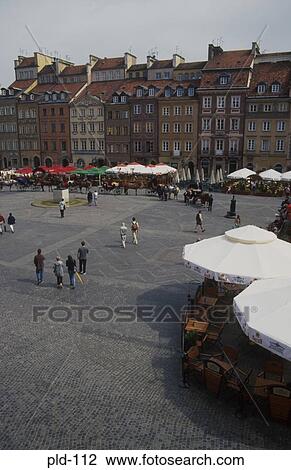 Market Square Warsaw Old Town Poland View Large Photo Image Stock Image - Market Square Warsaw Old Town Poland. Fotosearch