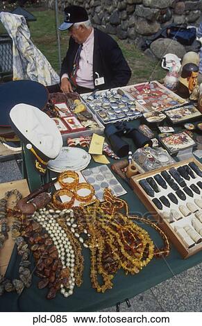 Stock Photography - Market Stall Warsaw Old Town Poland. Fotosearch