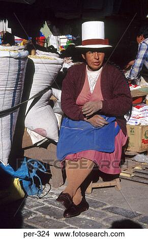 Market Trader Cuzco Peru View Large Photo Image Picture - Market Trader Cuzco Peru. Fotosearch
