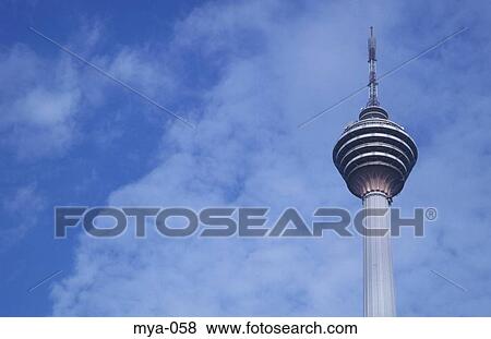 Menara Tower Kuala Lumpur Malaysia View Large Photo Image Stock Photo - Menara Tower Kuala Lumpur Malaysia. Fotosearch