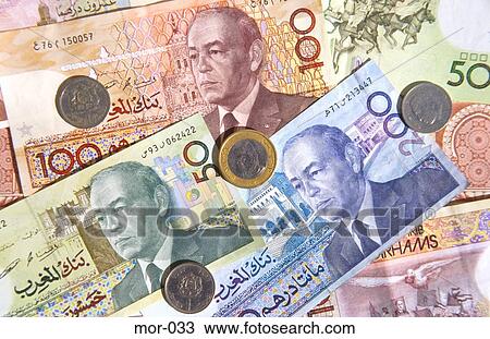 Moroccan Dirham Notes and Coins View Large Photo Image Stock Image - Moroccan Dirham Notes and Coins. Fotosearch