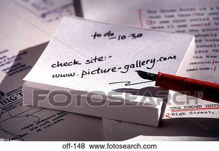 Note on Block Pad with a Pen View Large Photo Image Stock Photo - Note on Block Pad with a Pen. Fotosearch