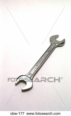 Stock Photo - Oblique View of Spanner. Fotosearch